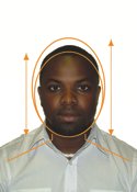 Height of face correct
